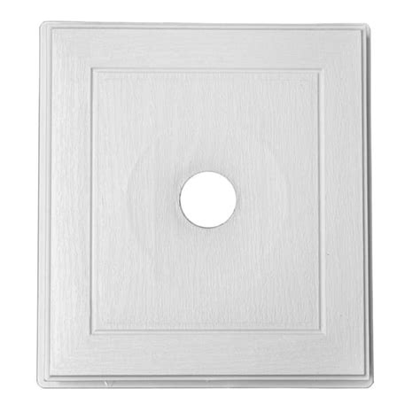 door electrical box for vinyl siding insert|siding box mounting base.